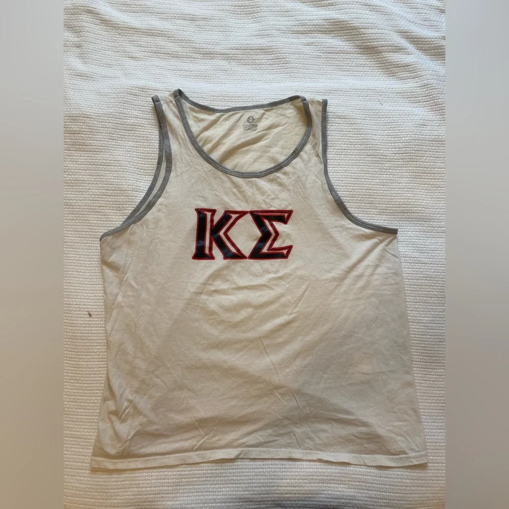 Custom Ink white tank. - Picture 1 of 1